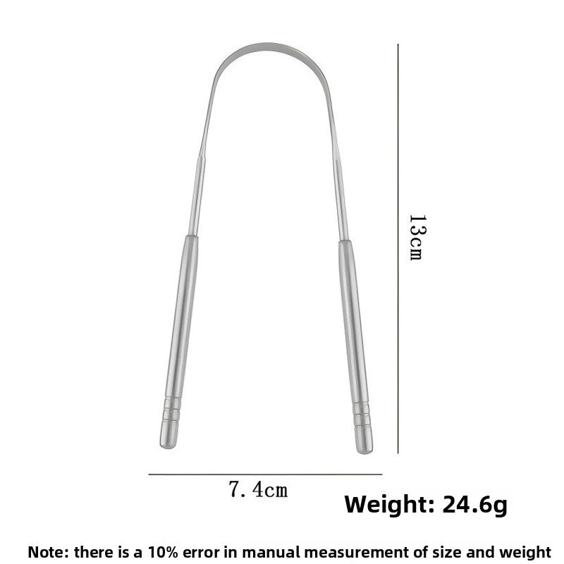 Stainless Steel Tongue Scraper