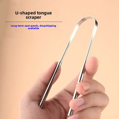 Stainless Steel Tongue Scraper